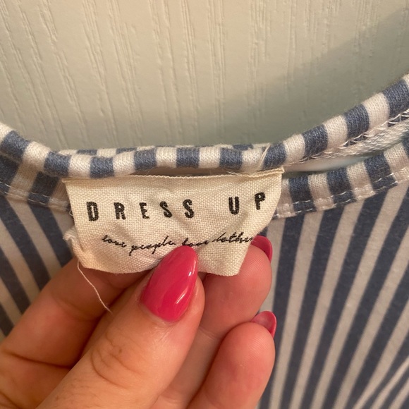 4th of July striped crop top - Picture 2 of 2